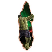 Vinilos puertas 3d marvel hulk